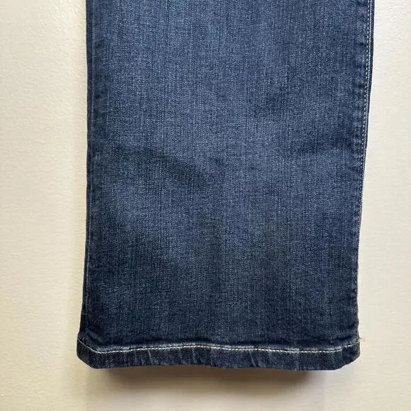 Torrid Women 18R Mid-Rise Slim‎ Boot Jeans Blue Vintage Stretch Boho - Picture 2 of 8